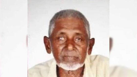 Depuis une semaine : Muslim Peerbocus, atteint d’Alzheimer, est porté disparu 