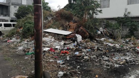 À Plaine-Verte : terrain transformé en dépotoir