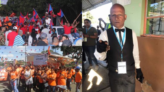 Constituency - No. 8 : candidates look agitated while outgoing Prime Minister remains calm