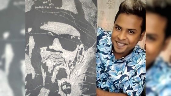 Jake Hansley Royal : son portrait de Lin en ‘glitter painting’ fait le buzz