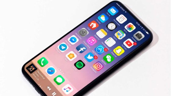 iPhone 8 : déverrouillage grâce à la reconnaissance faciale