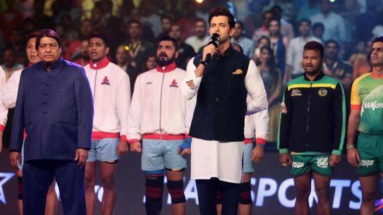Hrithik Roshan comme joueur de 'kabaddi'?