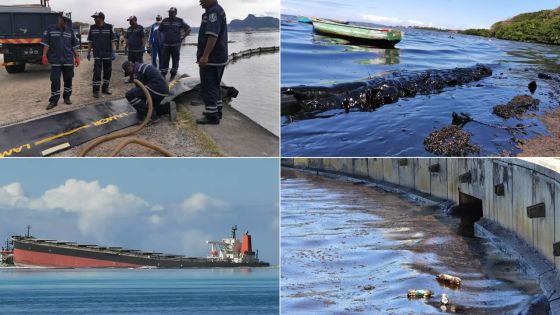 Marée noire : les lagons du  Sud-est défigurés