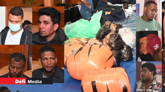Saisie de 58 kilos de cannabis au Morne : les sept suspects devant la justice