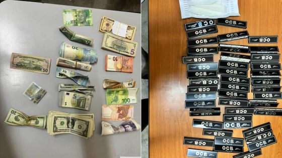 À Trou-d’Eau-Douce : des «ti papie» et Rs 1,2 million saisis chez un commerçant