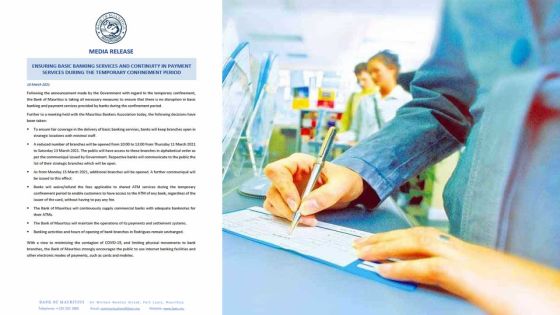 Banques et confinement : ce qu’il faut savoir sur les horaires