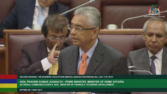 Pravind Jugnauth : «Les étrangers ont confiance dans le pays»