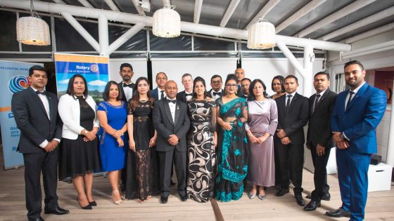 A new Rotary Club Sees the Day in Flacq