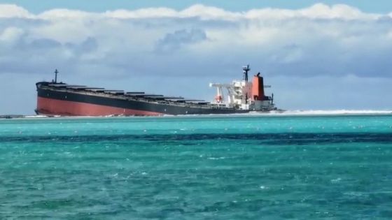 MV Wakashio : le pompage de fioul pourrait prendre fin ce mercredi