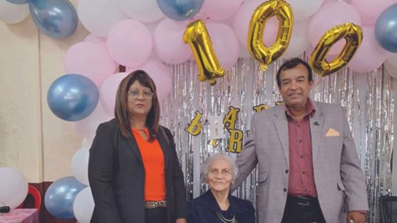 Maud Laiza Lefebre fête ses 100 ans