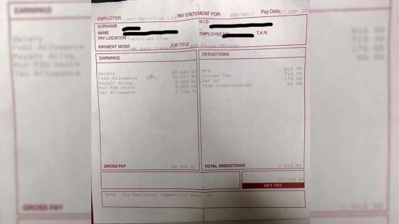 Air Mauritius - Salaires : la guerre des chiffres