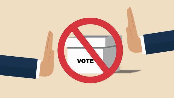 Quand l’abstention devient un message