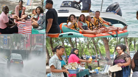 En famille ou entre amis-Noël sur le sable : une évasion festive à Mont-Choisy 