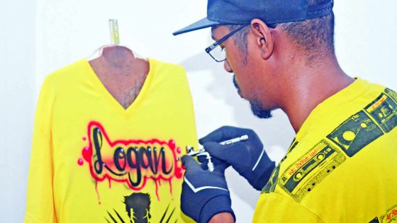 Aérographie : Yonni Goah a l’art au bout des doigts