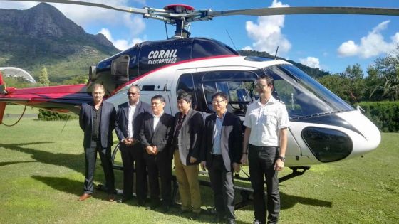 Corail Hélicoptères débute ses opérations à Maurice  