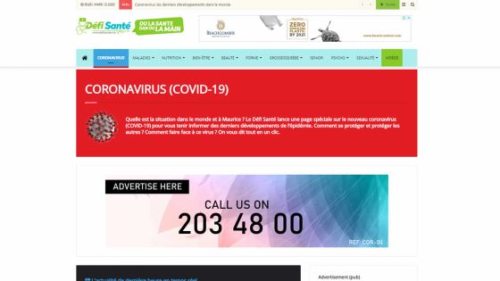 Défi Santé lance un microsite pour tout savoir sur la COVID-19 