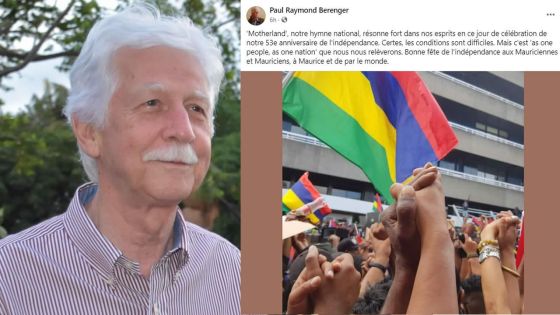 C'est «as one people, as one nation» que nous nous relèverons, dit Bérenger