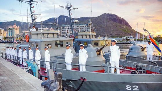 Un navire des garde-côtes cédé à Polytechnics Mauritius Ltd