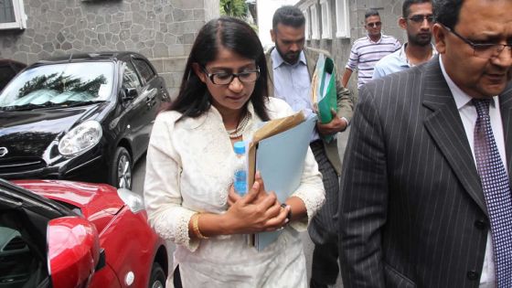 Paul Lam Shang Leen à Roubina Jadoo-Jaunbocus : «Me Tisha Shamloll dit que vous avez fait pression sur elle»