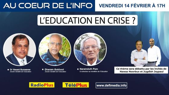 L’EDUCATION EN CRISE ?