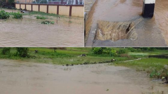 Accumulations d’eau à Grand Sable : certaines routes impraticables