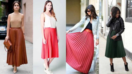 Jupes plissées : comment les porter?