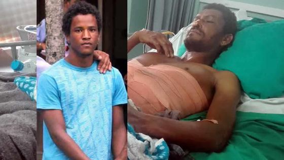 Poignardé par son fils drogué - Kersley : «Mo garson inn dir mwa li pou touy mwa»