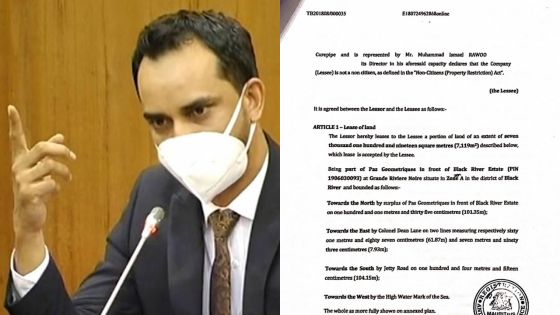 Pas géométriques loués par l'État à la famille Rawoo : le bail qui fait polémique