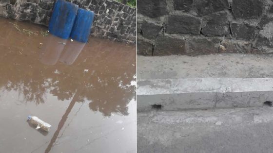 Eau stagnante à la rue Lataniers : le problème enfin résolu !