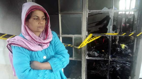 Maison complètement incendiée - Swalea : «Je dois redémarrer à zéro»