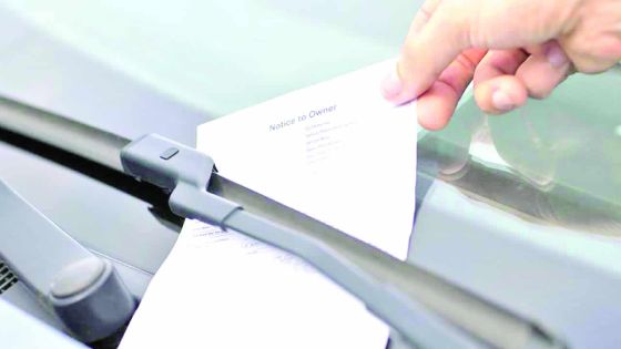 Deux amendes pour la même infraction