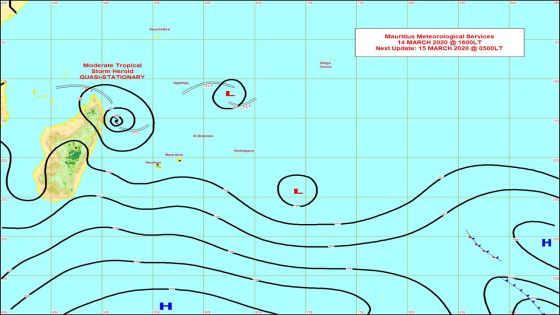 Météo : Herold ne bouge plus