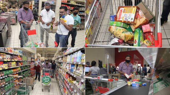 20e anniversaire de Radio Plus - «Rempli to caddie» : Nazeer Abdoola remporte Rs 3221.79 de produits alimentaires