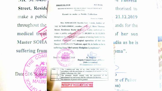 Appel à l’aide : six injections à Rs 200 000 l’unité pour contrer un cancer 