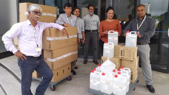 Covid-19 : ENL offre des équipements de protection au personnel médical 