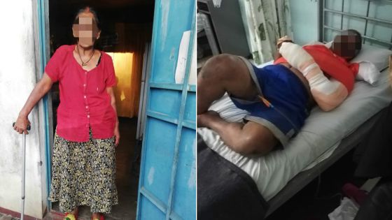 À Goodlands : mère et fils agressés à coups de barre de fer