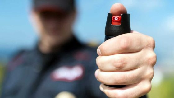 Budget 2018-19 - La mesure insolite : l’utilisation du spray au poivre bientôt une réalité