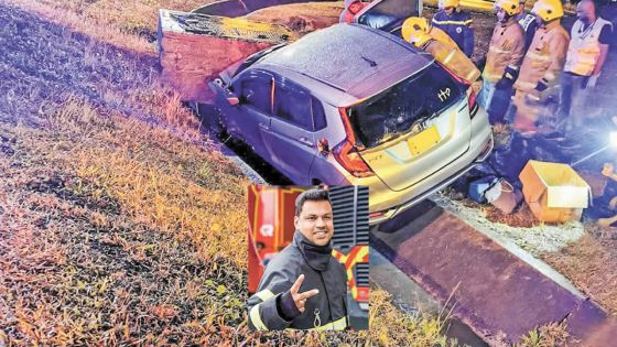 Ancien policier, Kevin Sreeneebus, 33 ans, était devenu pompier pour mieux servir les autres