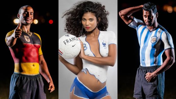 Seb Body Arts : aux couleurs de la Coupe du monde