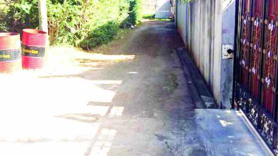 A Terre-Rouge : une ruelle non asphaltée agace