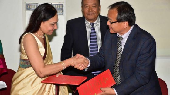 Le Mahatma Gandhi Insitute consolide ses liens avec la Chine