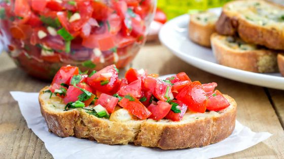 Bruschetta : saveur italienne