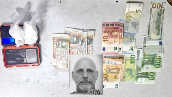 Opération de l’Adsu Western à Flic-en-Flac : un Néerlandais coffré avec Rs 1,5 million de cocaïne