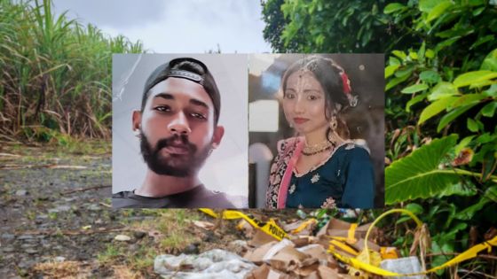 Trouvés morts dans un champ de canne à Britannia : Lakshana Nowbut et Akshay Cathan filmés descendant du bus