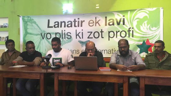 Rezistans ek Alternativ : «À quand l’élection partielle ?»