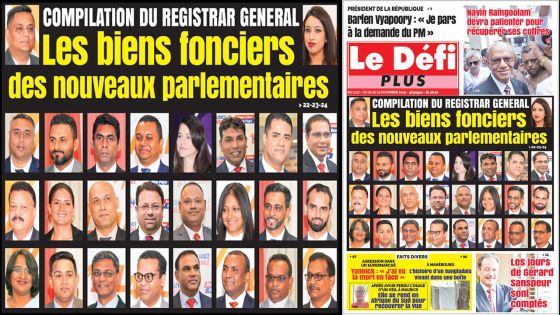 Voici la Une du Défi Plus de ce samedi 16 novembre 2019