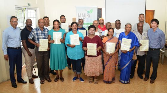 Currimjee Hospitality : formation des planteurs de Plaine-Magnien