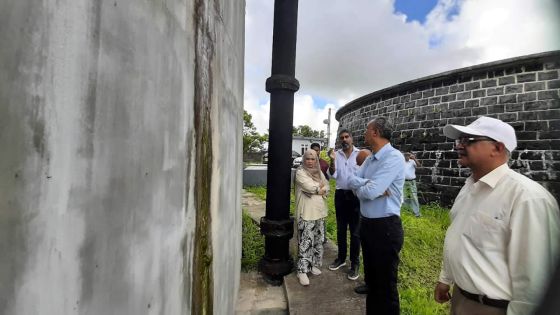 Failles décelées dans la construction : Rs 122 millions pour des réservoirs inutilisables à Cluny et Nouvelle-France