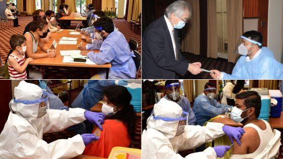 Covid-19 : le corps diplomatique se fait vacciner