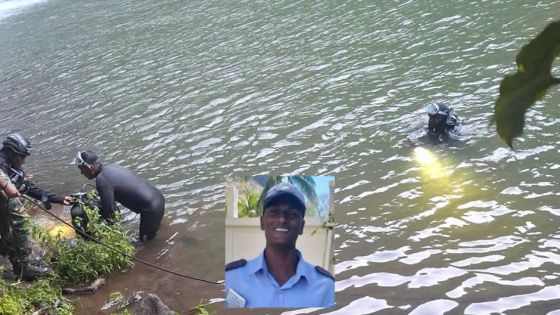 À Sept-Cascades : Doorsen Pillay Sapermah, agent de la VIPSU de 25 ans, meurt noyé